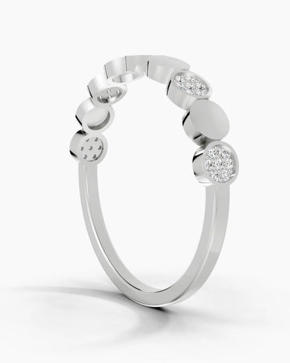 Dazzling Circle Women Ring