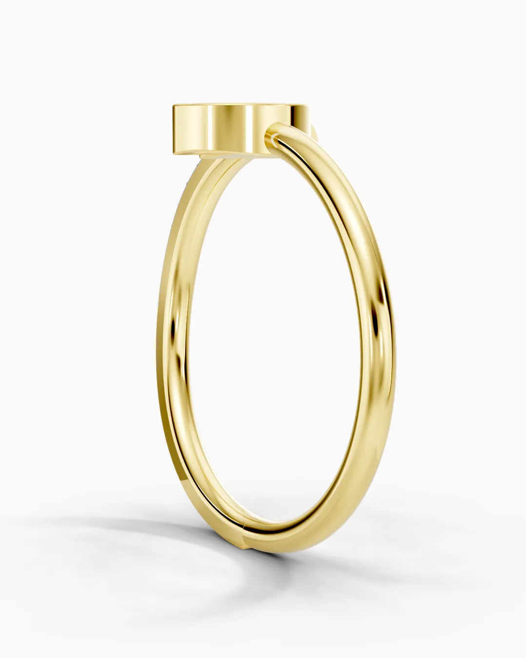 Half-Moon Sparkle Women Ring