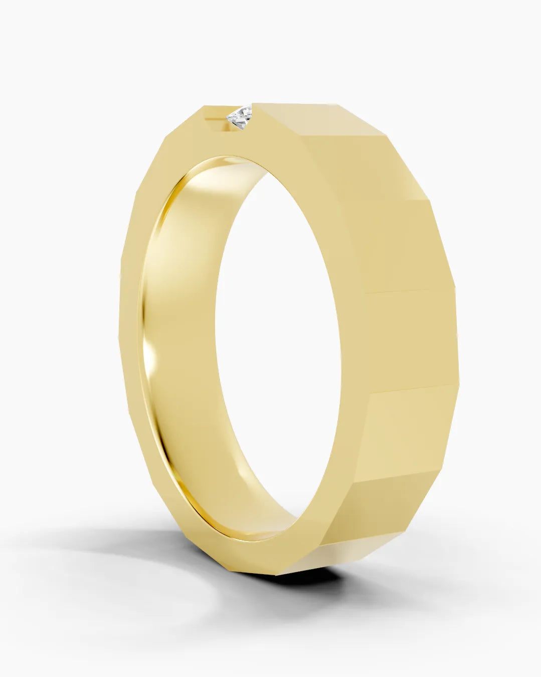 Chrome Axis Men Ring