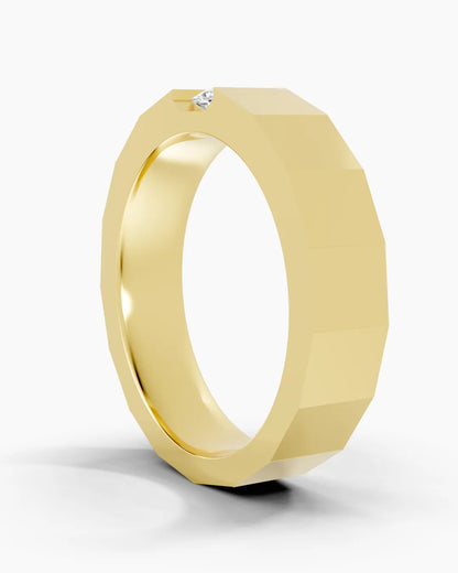 Chrome Axis Men Ring
