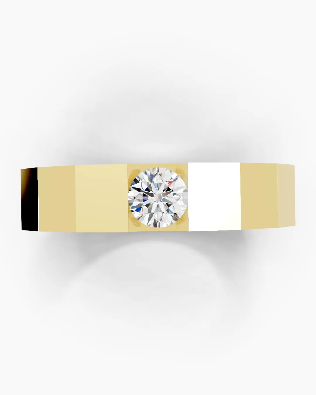 Chrome Axis Men Ring