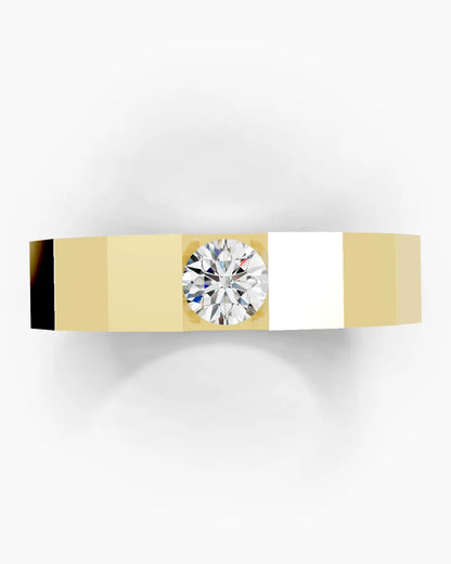 Chrome Axis Men Ring