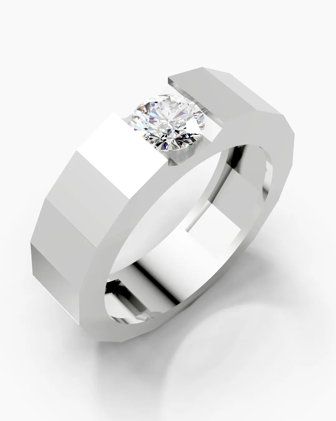 Lunar Beam Men Ring