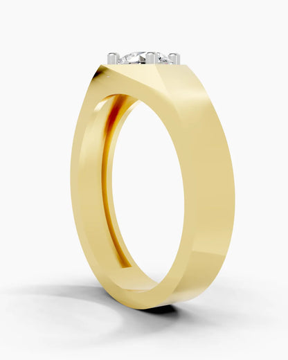 Solix Beam Men Ring