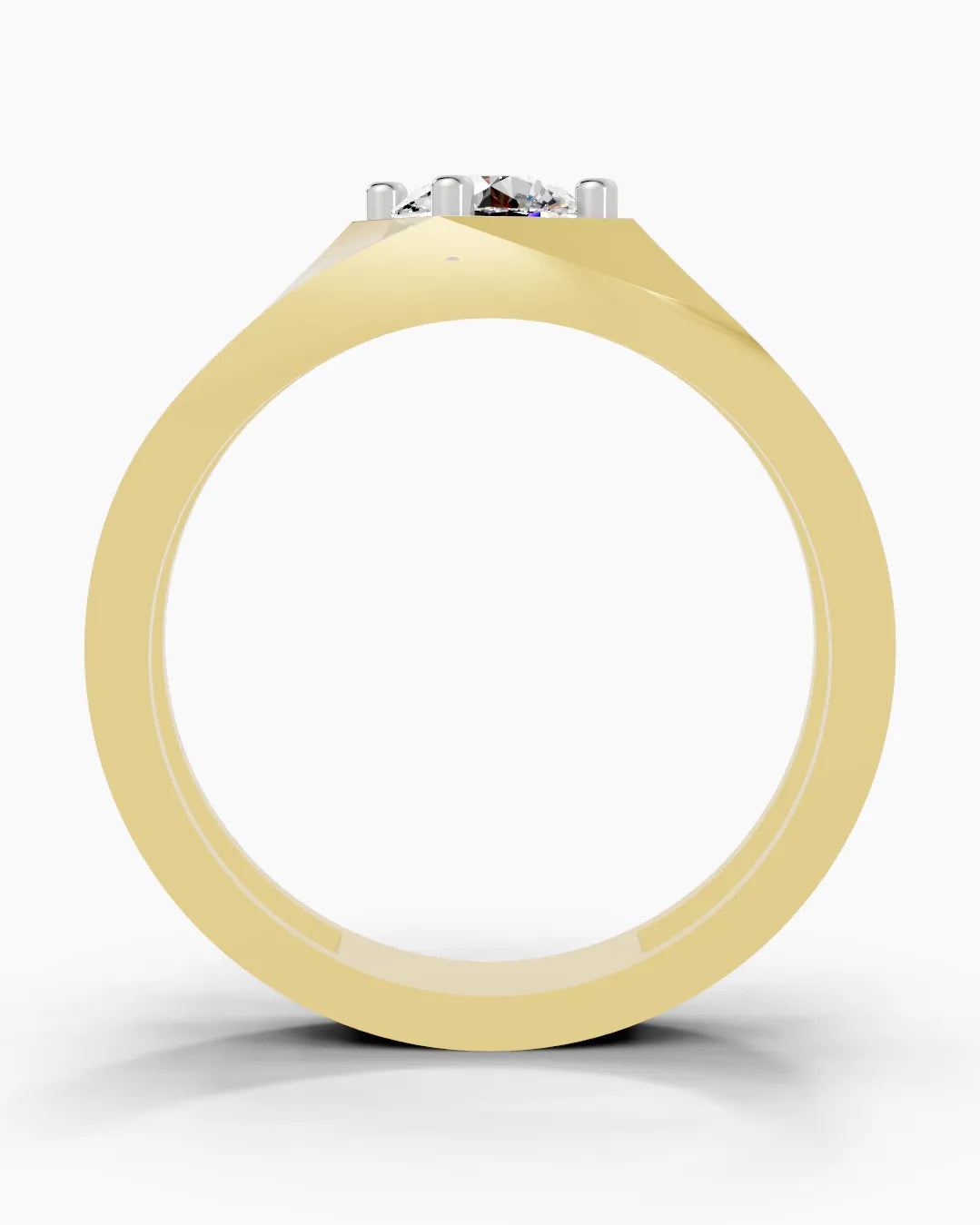 Solix Beam Men Ring