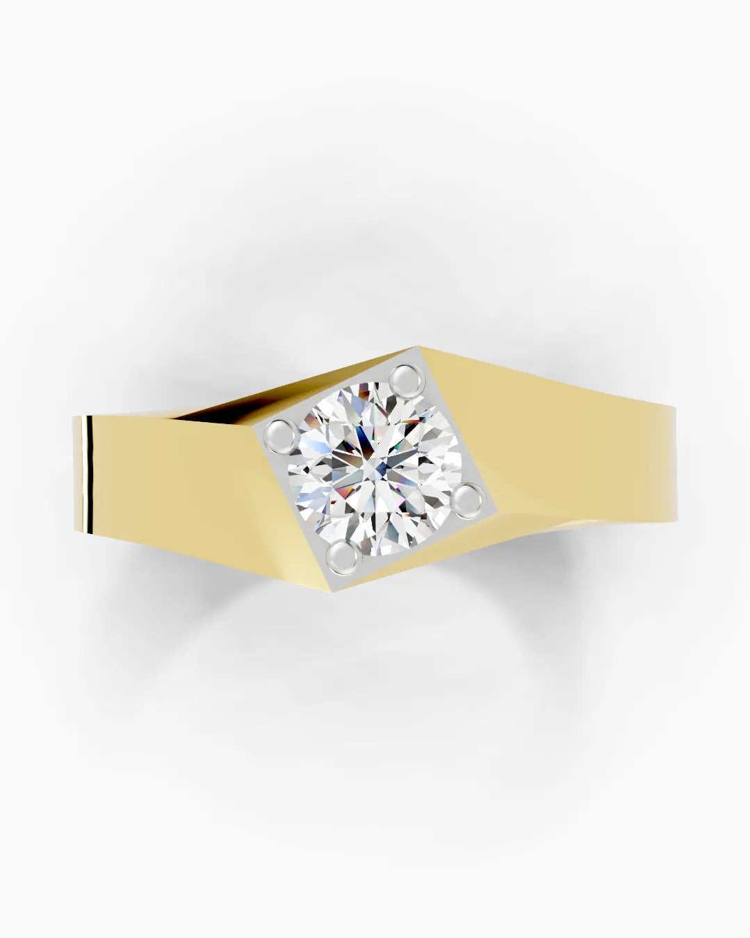 Solix Beam Men Ring