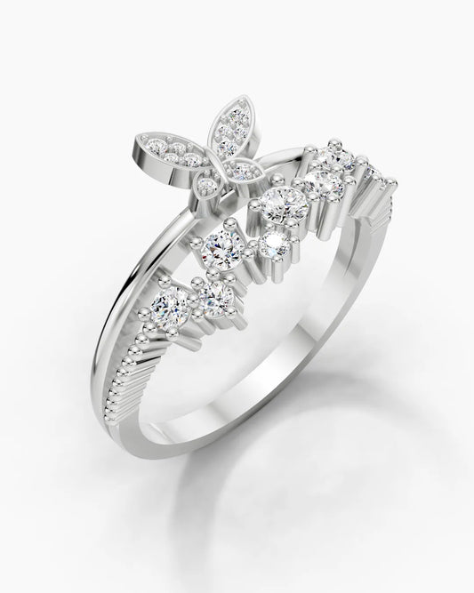 Butterfly Wing Women Ring