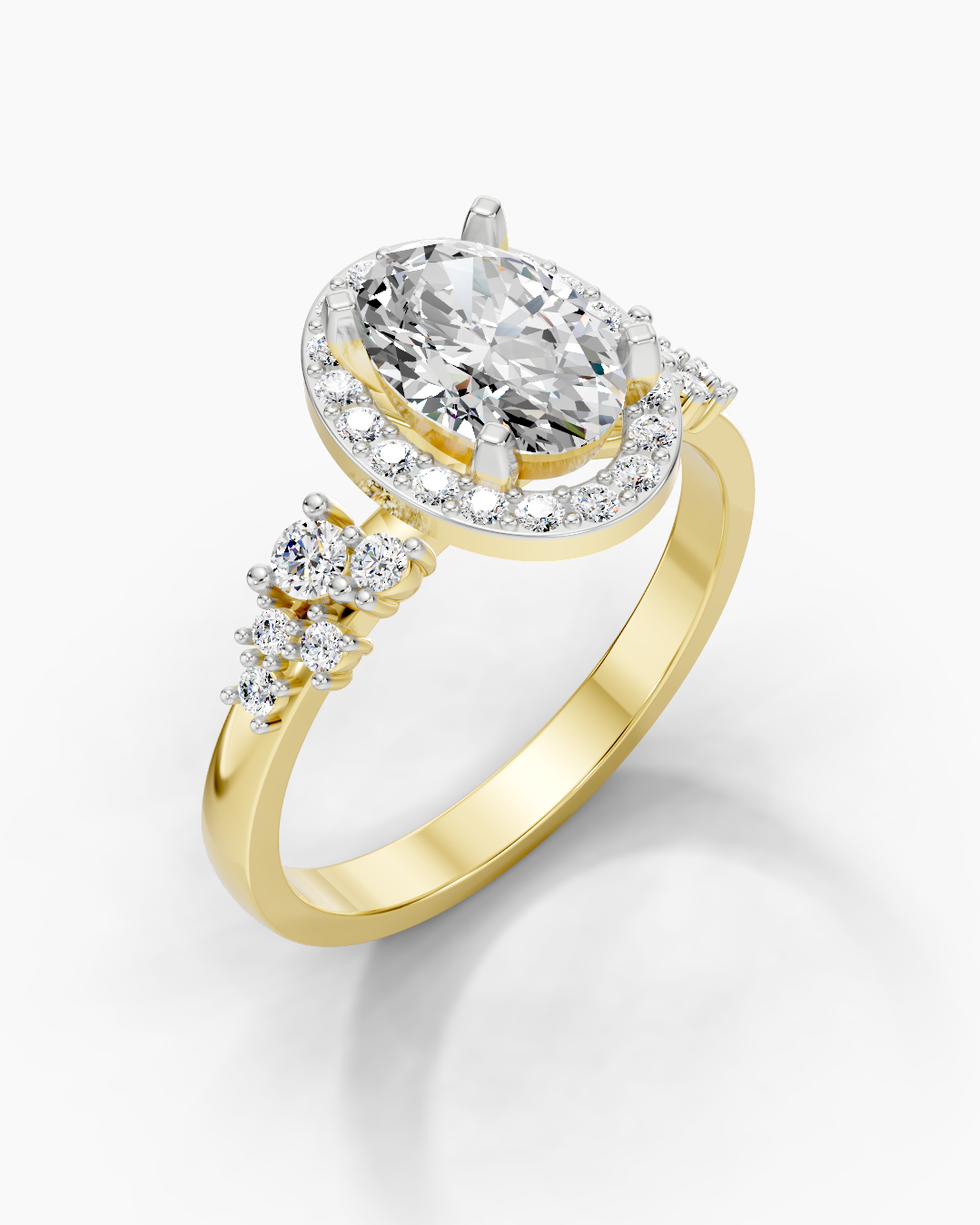 Gleam Oval Women Ring