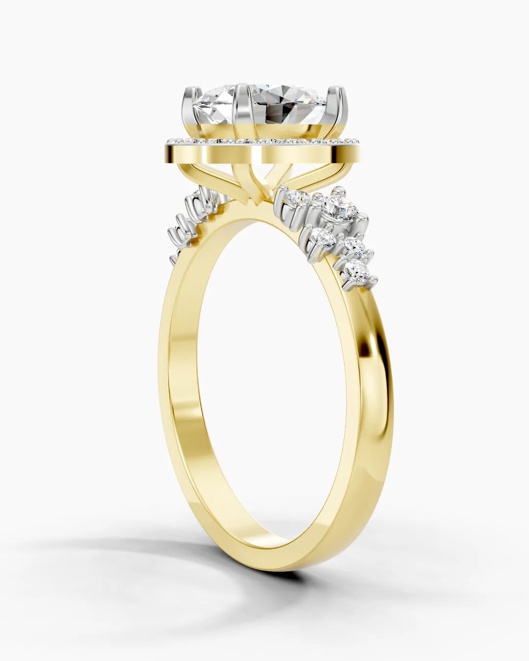 Gleam Oval Women Ring