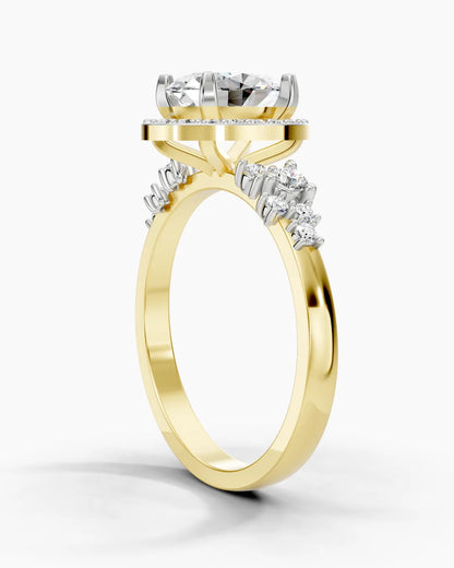 Gleam Oval Women Ring