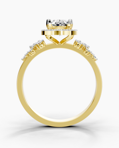 Gleam Oval Women Ring