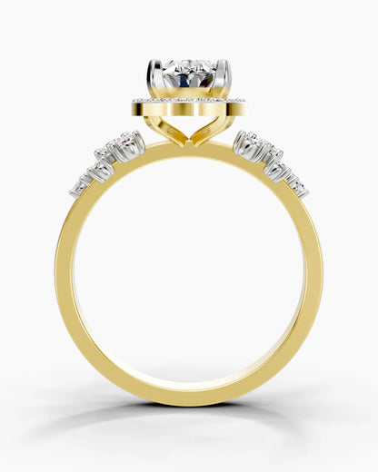 Gleam Oval Women Ring