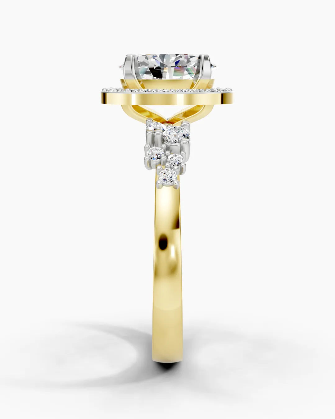 Gleam Oval Women Ring