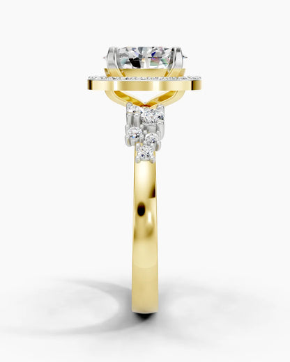 Gleam Oval Women Ring