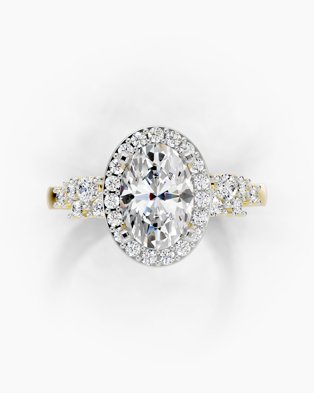 Gleam Oval Women Ring