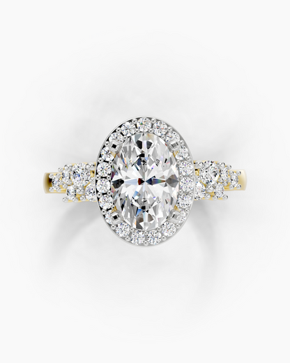 Gleam Oval Women Ring