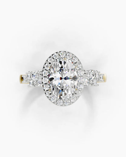Gleam Oval Women Ring
