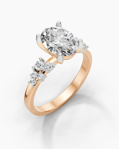 Oval Aura Women Ring