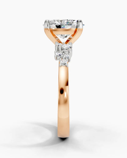 Oval Aura Women Ring