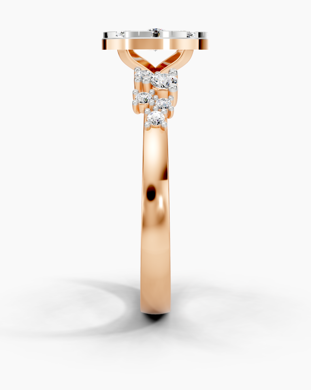 Crystal Gleam Women Ring