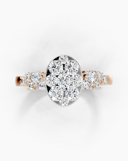 Crystal Gleam Women Ring