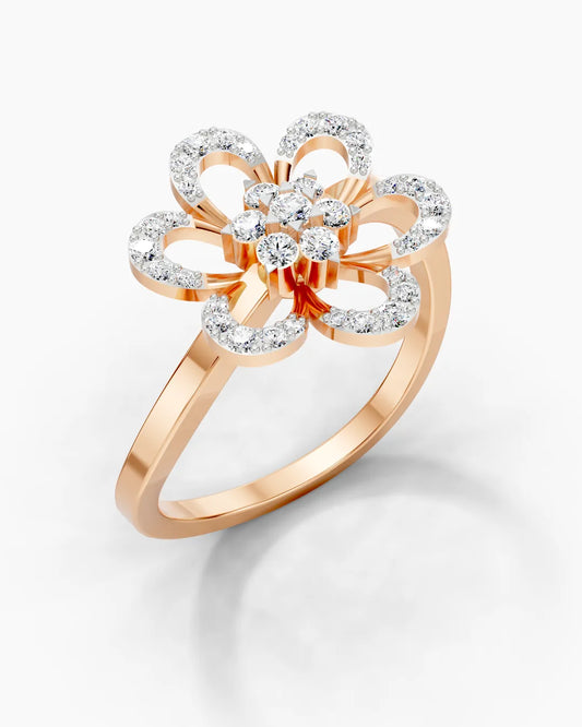 Heart Diamond Women Ring