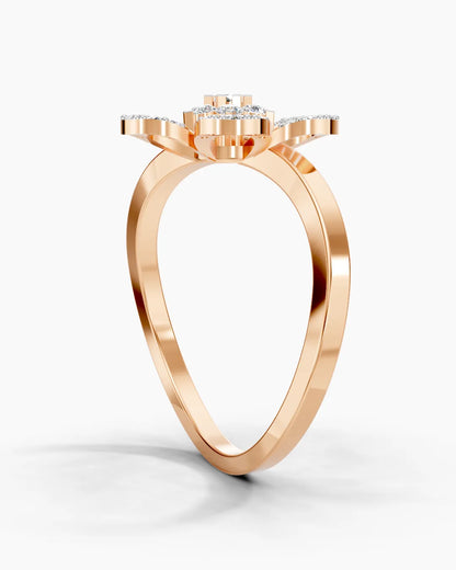 Heart Diamond Women Ring
