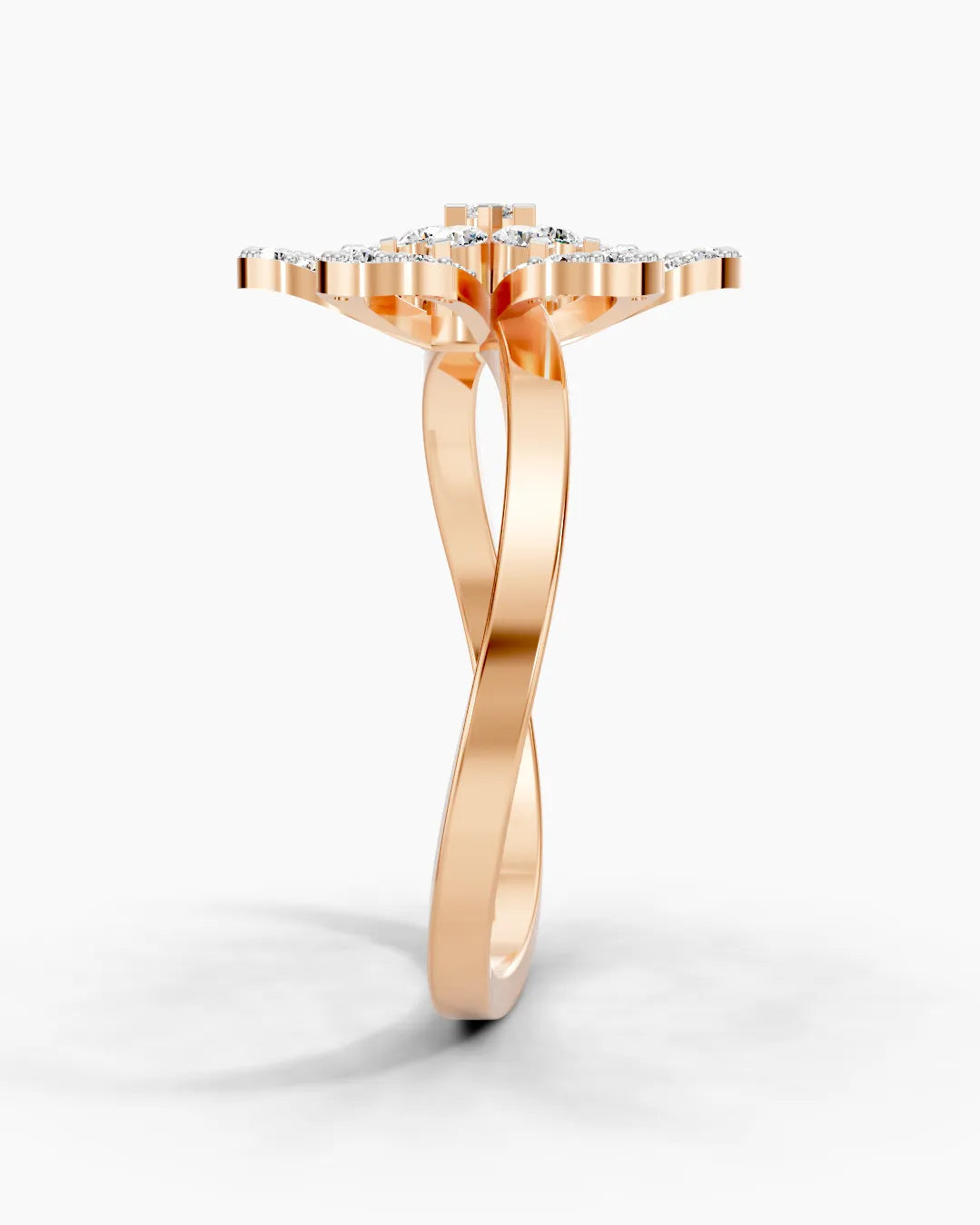 Heart Diamond Women Ring