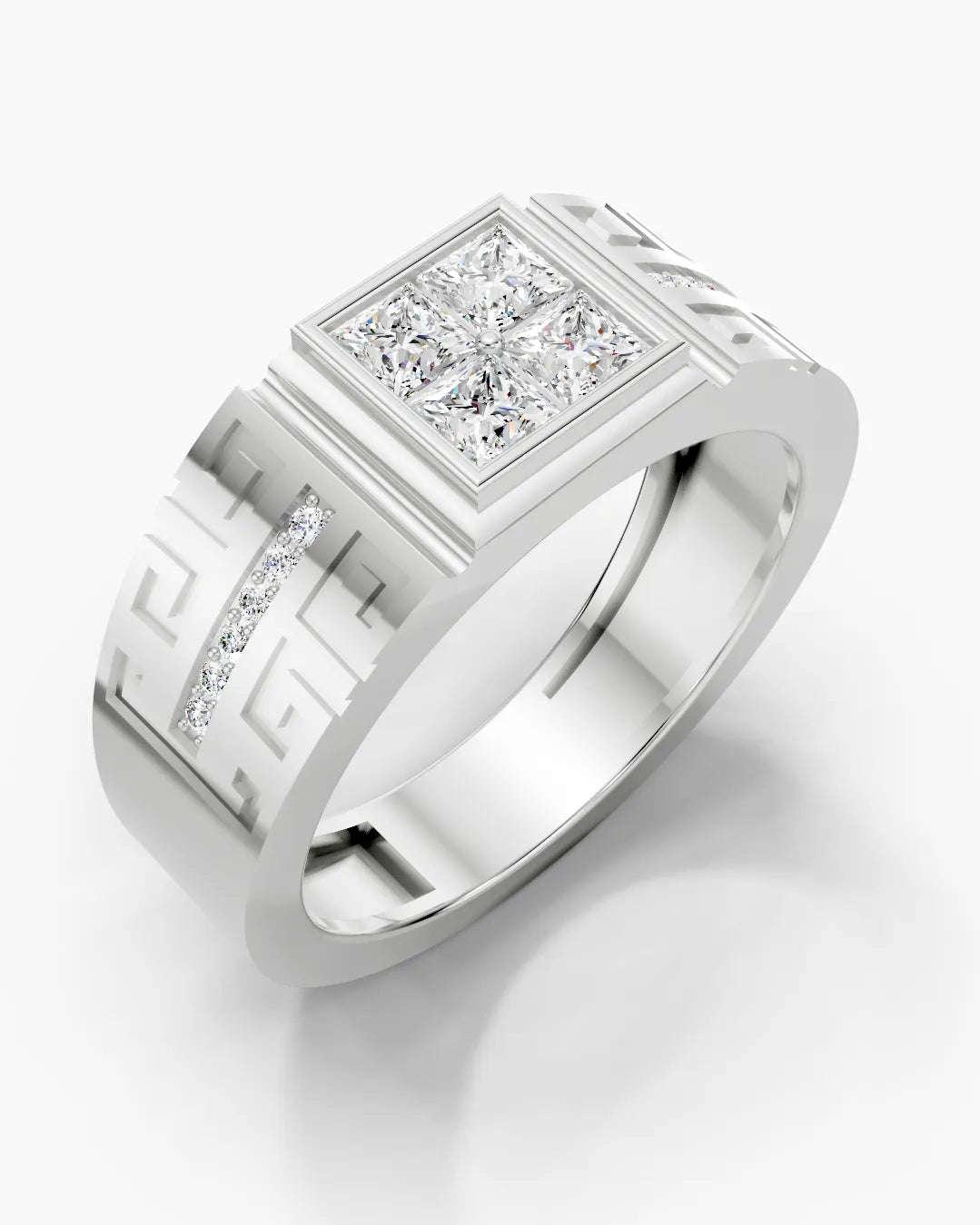 Imperial Square Men Ring