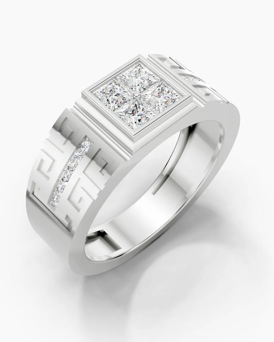 Imperial Square Men Ring