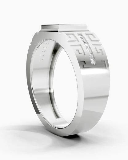Imperial Square Men Ring