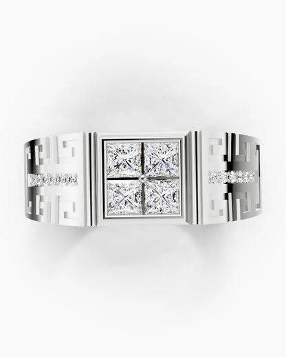 Imperial Square Men Ring