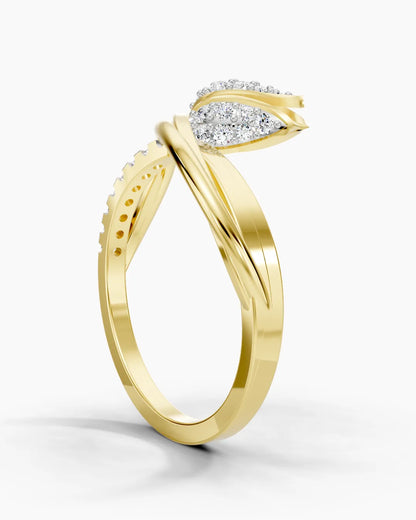 Rose Whisper Diamond Women Ring