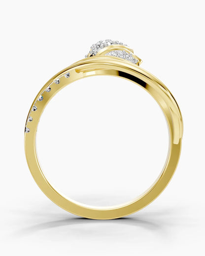 Rose Whisper Diamond Women Ring