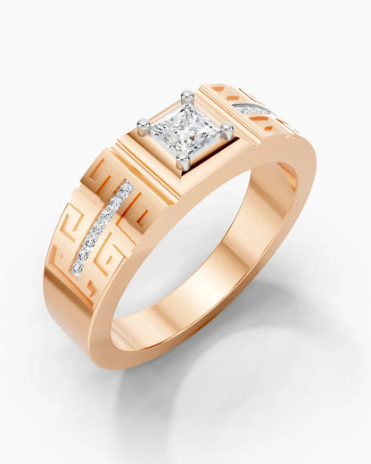 Regal Maze Men Ring