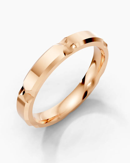 Golden Curve Women Ring