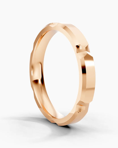 Golden Curve Women Ring