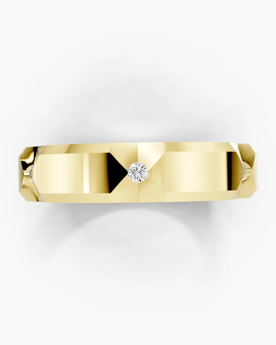 Graphite Line Men Ring