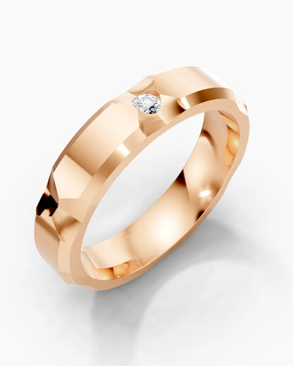 Titanium Glow Men Ring