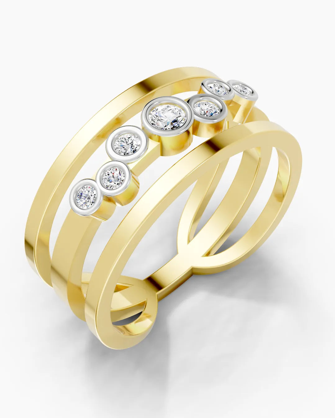 Classy Spiral Women Ring