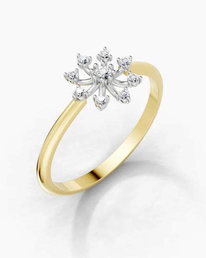 Petal Glow Women Ring