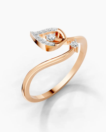 Blooming Leaf  Women Ring