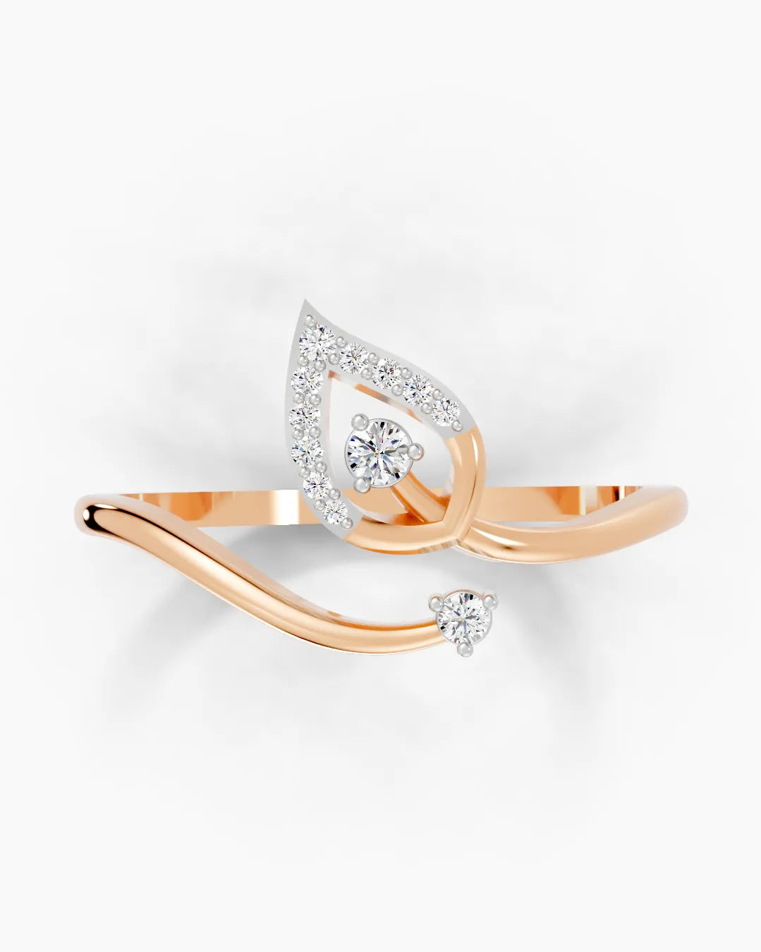 Blooming Leaf  Women Ring