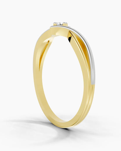 Golden Infinity Women Ring