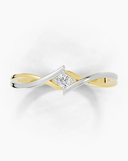 Golden Infinity Women Ring