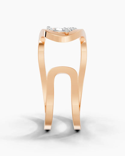 Shine Leaf  Women Ring