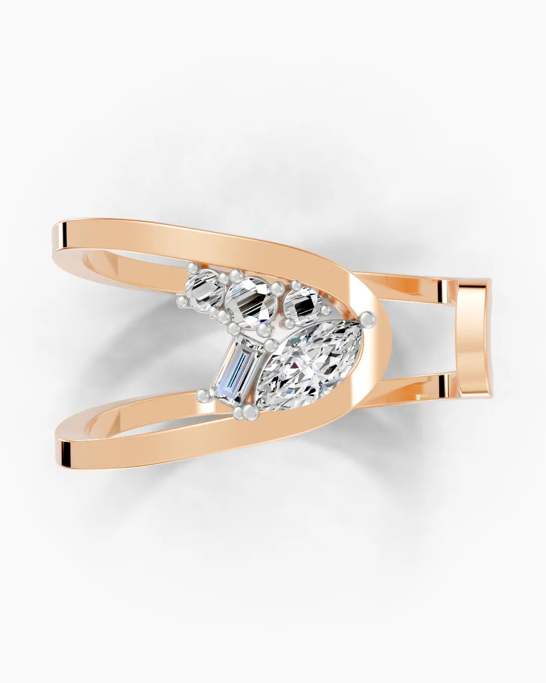 Shine Leaf  Women Ring