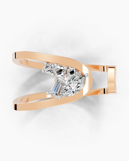 Shine Leaf  Women Ring