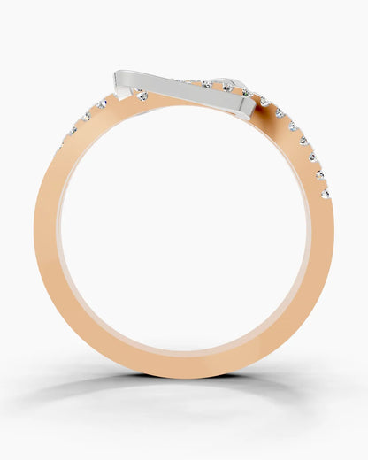 Celestial Twin Path Women Ring