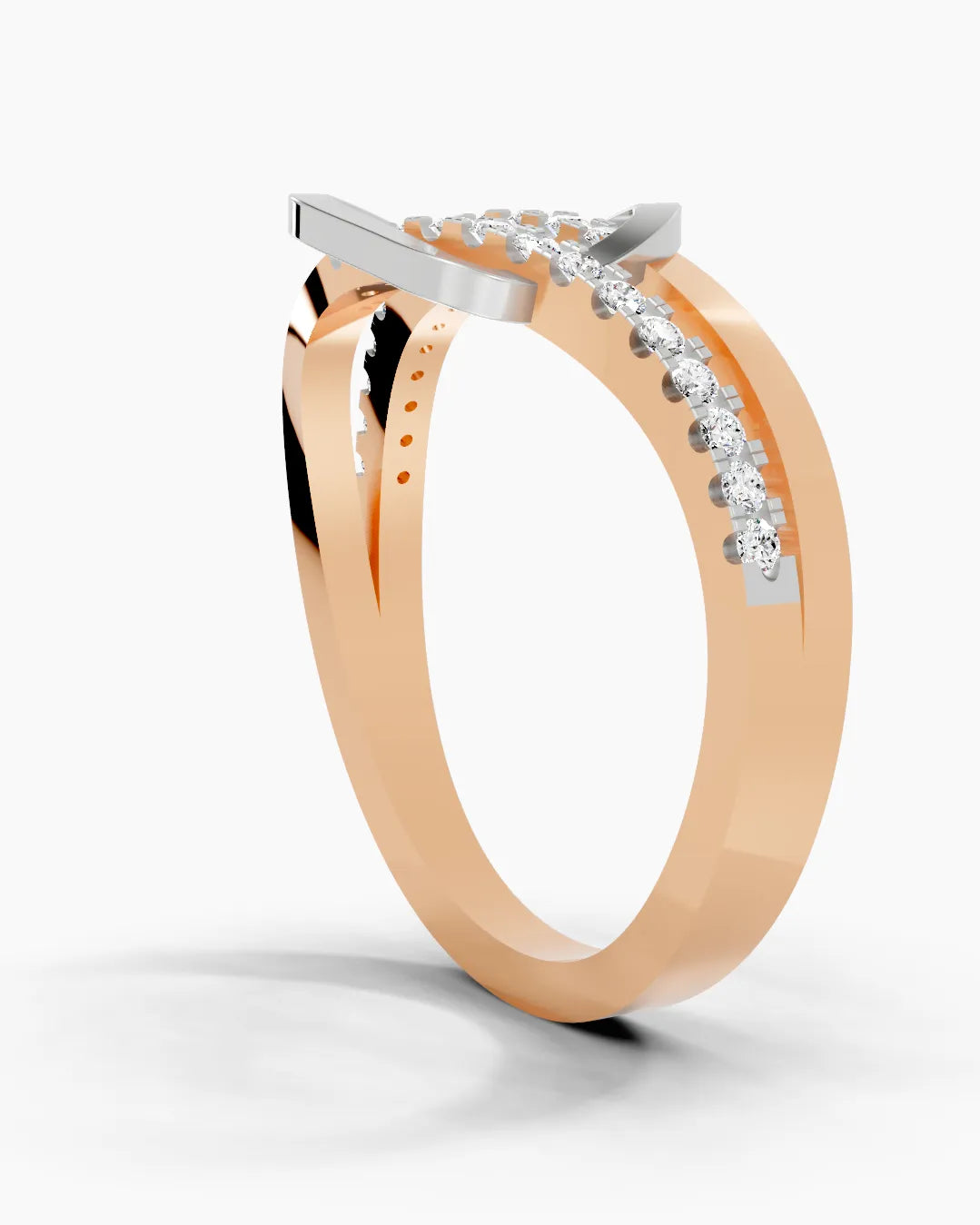 Celestial Twin Path Women Ring